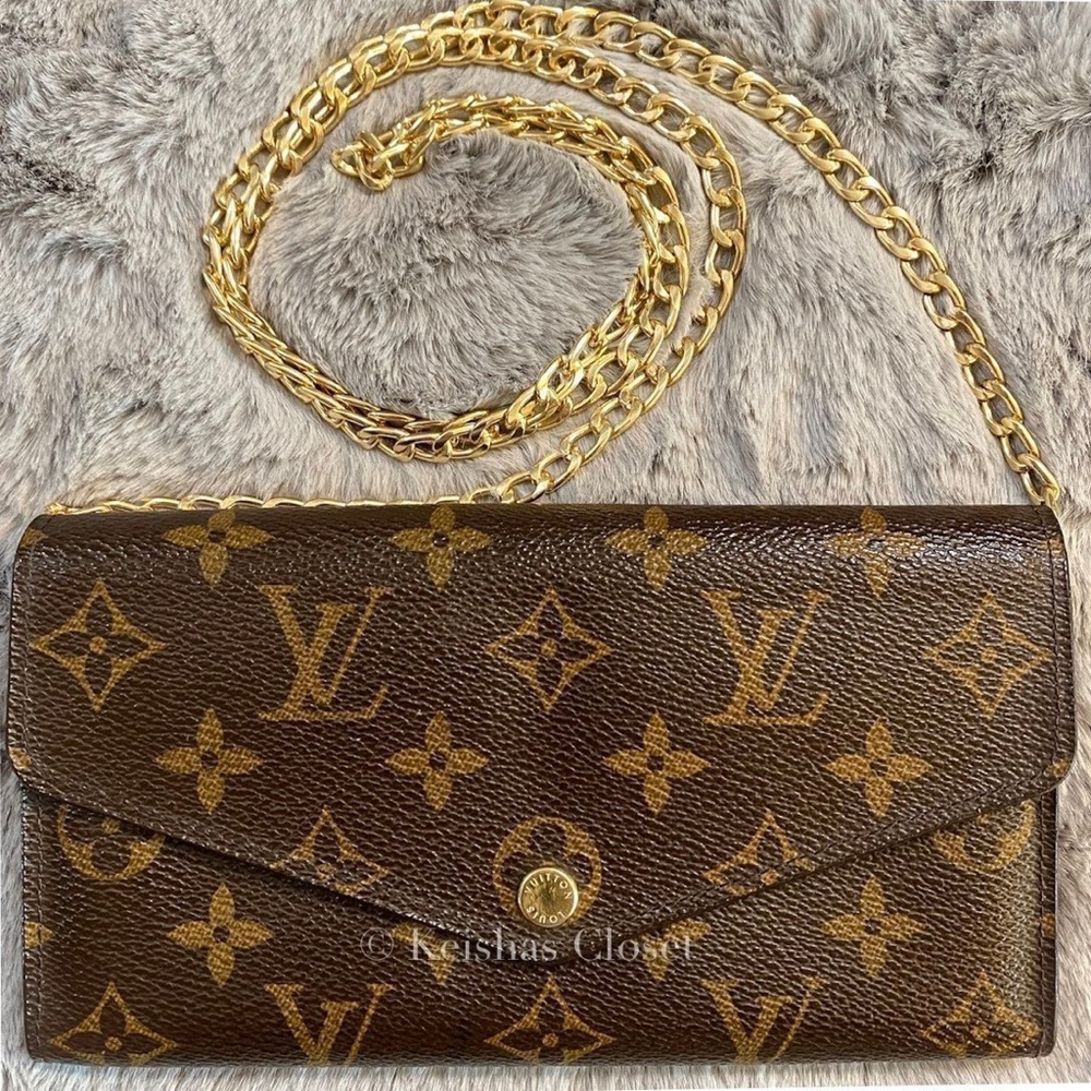 💎 Louis Vuitton Sarah Long Wallet Authentic - Picture 14 of 14